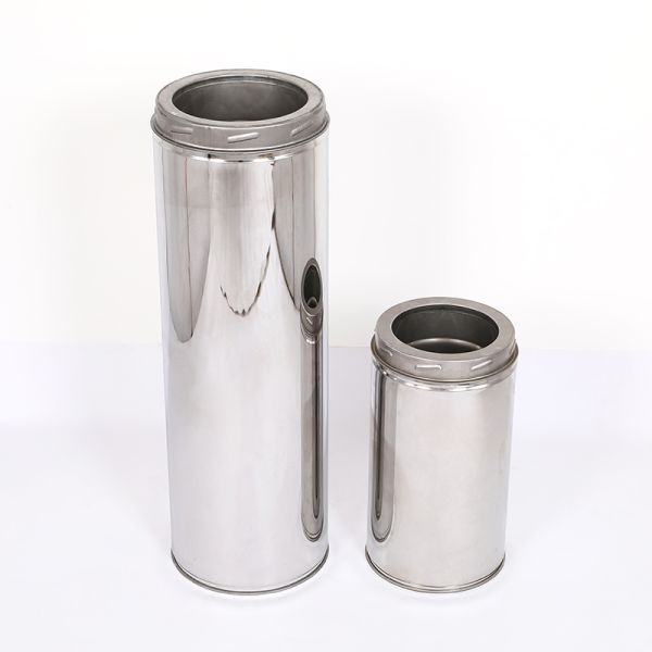 Сразу азбест изолированный двойником камина трубы не 125мм 150мм 175мм 200мм