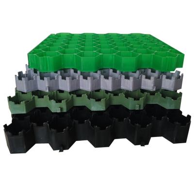 Free Spare Parts Provided Plastic Honeycomb Gravel Grass Grid Pavers for Paddock Ground