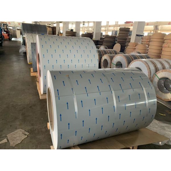 AA5052 H24 0.8MM Prepainted Aluminum Coil for Energy Storage Battery Casing