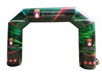 Fábrica 150Z Arco de tecido sinais publicitários infláveis para atividades ao ar livre