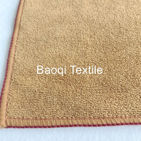 2 color 100% poly 200g 2 layers kitchen towels，microfiber tea towels dry water kitchen towels cleaning rags size 30*30cm
