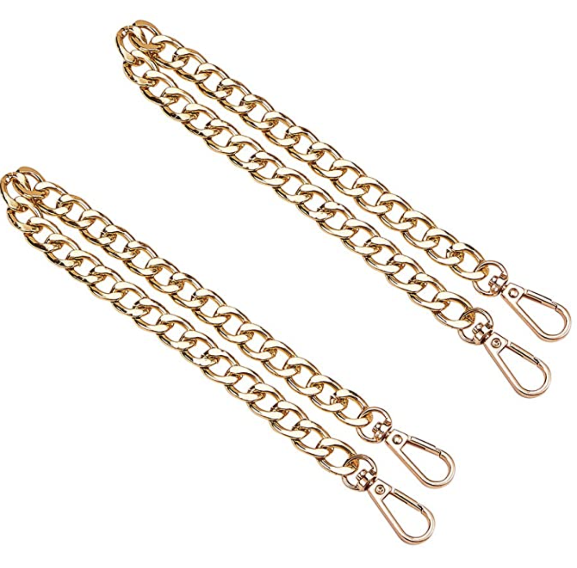 Resistencia de desgaste indecolorable de cadena del monedero del embrague del metal de cobre amarillo versátil del bolso ISO