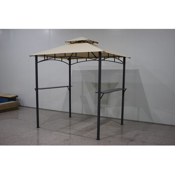Outdoor Metal Frame Garden Gazebo Canopy 2.23*1.8*2.5M for Customizable Events