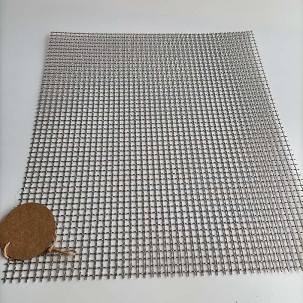 0.5mm-2mm Galvanized Crimped Wire Mesh Stainless Steel Bbq Grill Mesh