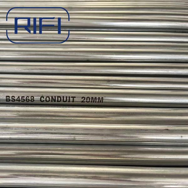 BS Standard 20mm EMT Электрический провод Gi Металлический Электрический провод натянутый тип