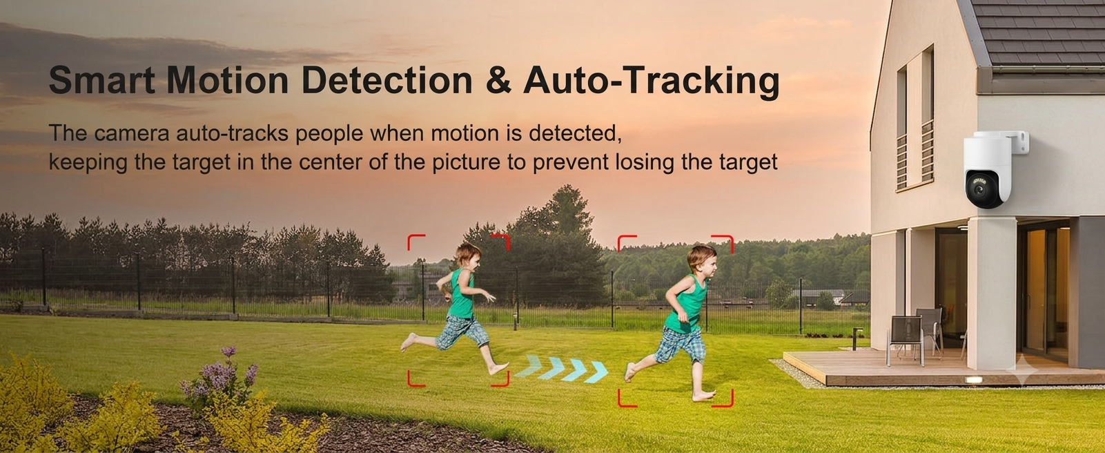 Waterproof Dustproof 360° Full Coverage Night Vision Wireless Security Camera for Home