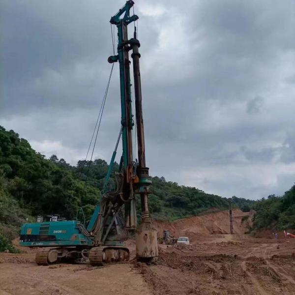 37000kg Rotary Used Piling Machine Sunward SWDM120 Refurbishment