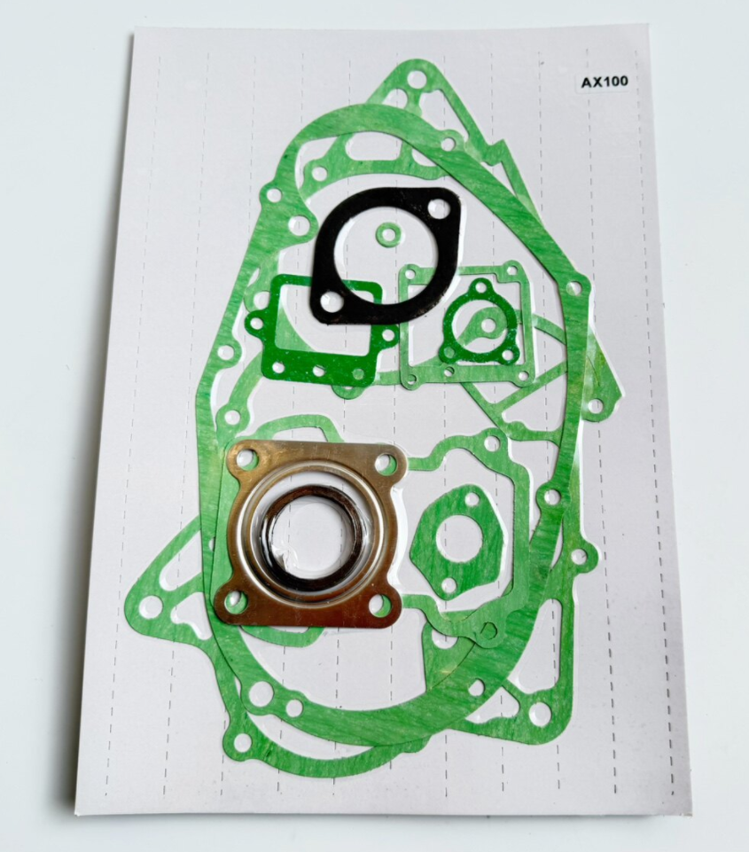 Motorcycles Engine Overall Gasket Kits / Complete Gasket Set for Suzuki AX100