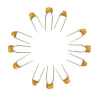 capacitor cerâmico do MERGULHO de 22pF 100V amplamente utilizado para a fonte de alimentação de alta tensão