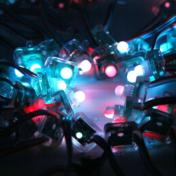 Ws2811 Addressable LED Point Light , LED pixel string lights For Christmas Decorations