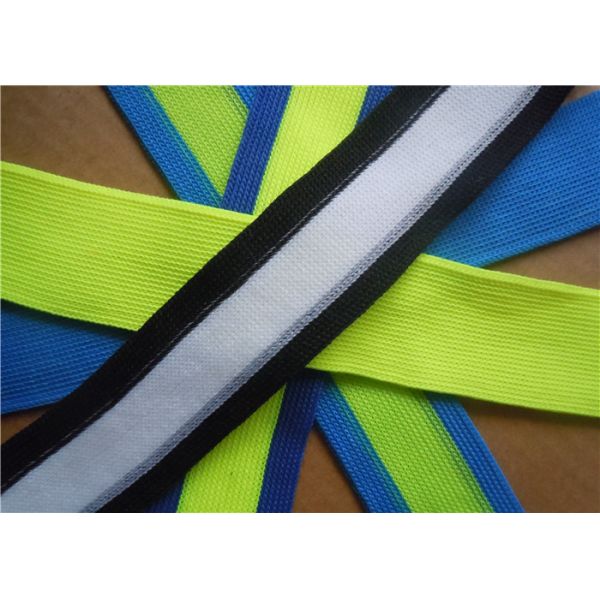 Изготовленным на заказ сплетенный логосом серый цвет лайкра тесемки жаккарда для домашних тканиь