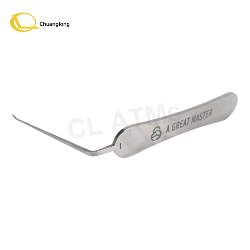 A Grandmaster L-shaped Auto Lock Opening Tool L Type Car Lock Pick Tool