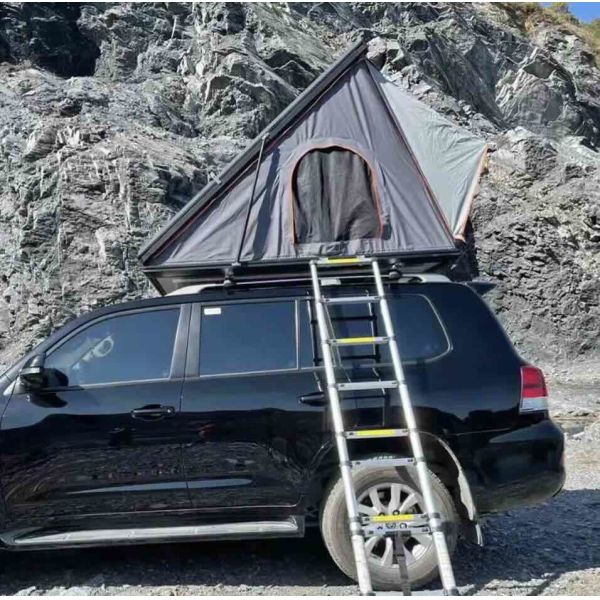 Hard Shell Aluminum Outdoor Camping Tent For 3-4 People Offroad 4x4 Vehicle Rooftop