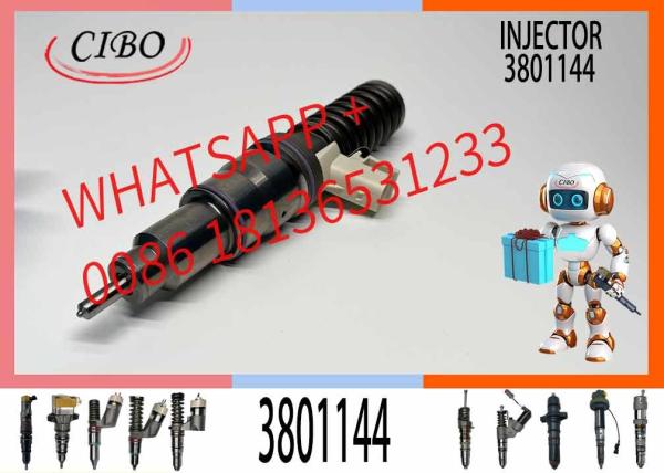 3801144 for Excavator Truck Engine Diesel Common Rail Fuel Injector Machinery Engines Parts Factory