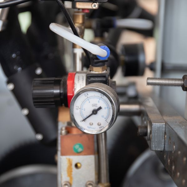 5Máquina de recorrido de película de corte de extremo eléctrico de 5 kW para la impresión de papel de aluminio