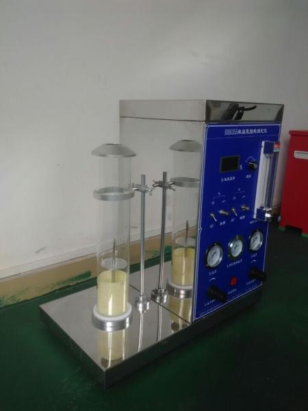 Automatic Fire Testing Equipment , Oxygen Index Test For ISO4589 Standard