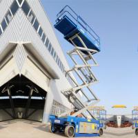 A bateria conduzida Scissor a plataforma 230kg/300kg automotores Rate Loading do elevador