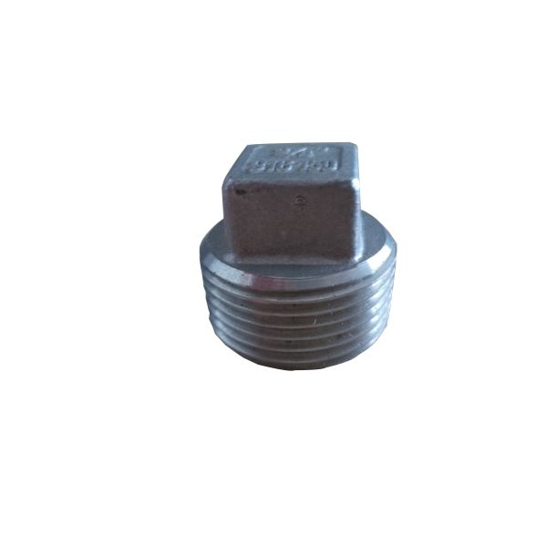 Stainless Steel CF8M And CF8 1000 Wog Square Plug BSP JIS Thread