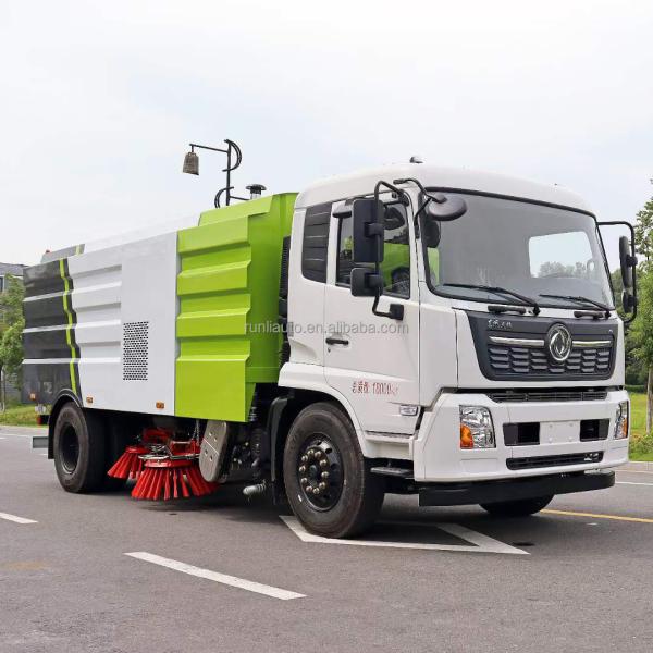 Factory Promotion Price DFAC DongFeng TianJing 4x2 Road Cleaner Truck 5-20cbm Road Sweeper Truck Cleaning Truck