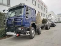 SINOTRUK HOWO Oil Tank Truck Chassis 400HP 8X4 LHD 50 Tons 40CBM