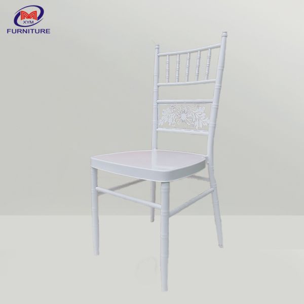 Custom SGS Flower Back Wedding Chiavari Chair For Hotel Banquet