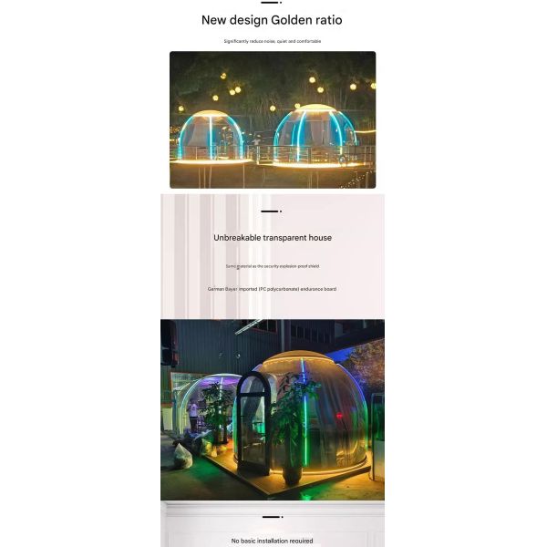 Camping camping leisure  people outdoor star room Tourist camping area star bubble house