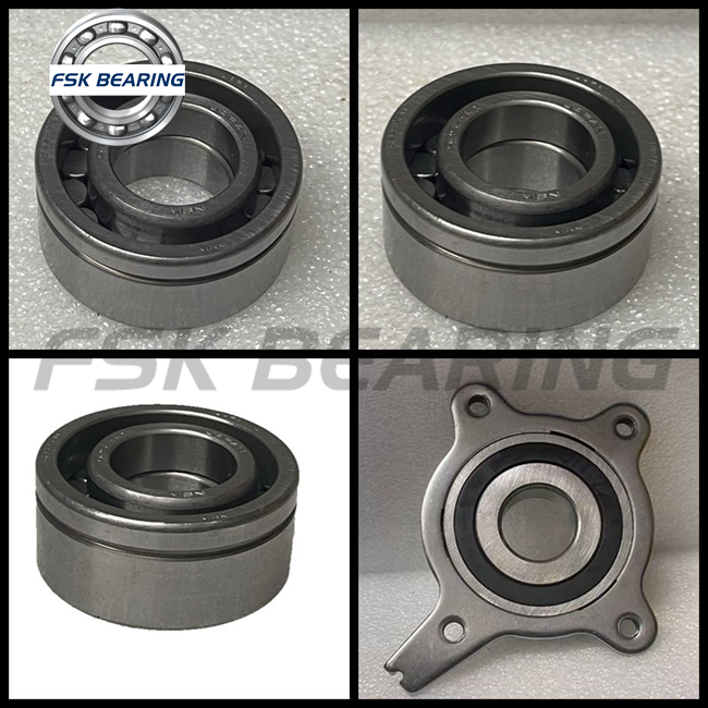 Hardened raceway TM6304NTN/P63 Single Row Deep Groove Ball Bearing nylon cage structure