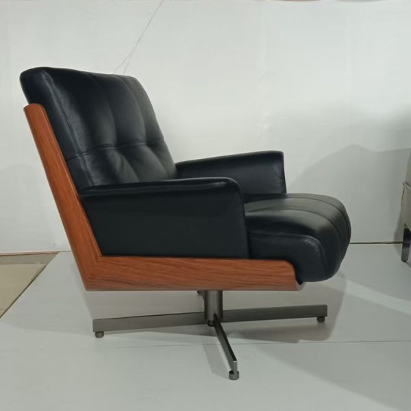 Mail Packing Y Arm Chair Modern Luxury Living Room Swivel Accent Chair Genuine Leather Italian Design Sofa