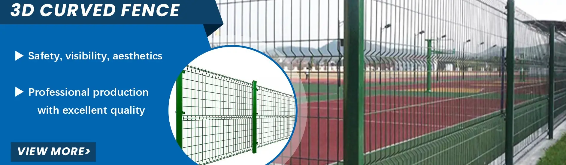 Изготовление высоты оцинкованного ограждения