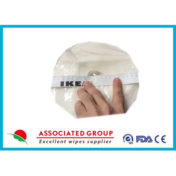 Рестораны очищают руку обтирают/естественная рука обтирают для младенцев Spunlace