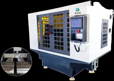 Máquina de fresagem de borda de 3 eixos de aço Controle CNC 50 mm Profundidade 220V Voltagem 1500kg Peso