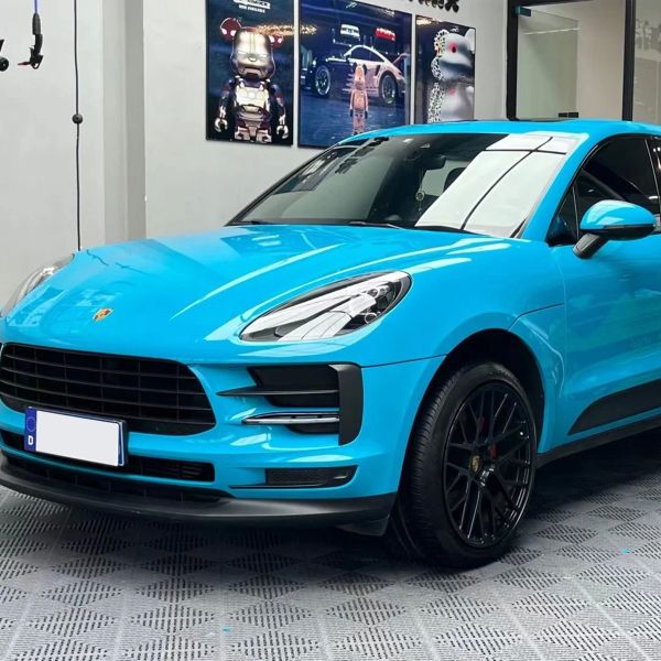 Miami azul 8 mil Transparencia de la mano pegamento PPF pelable