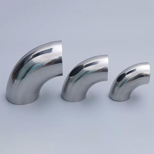 C70600 CuNi 9010 Copper Nickel Butt Welding Fittings 90 Degree Long Radius Elbow