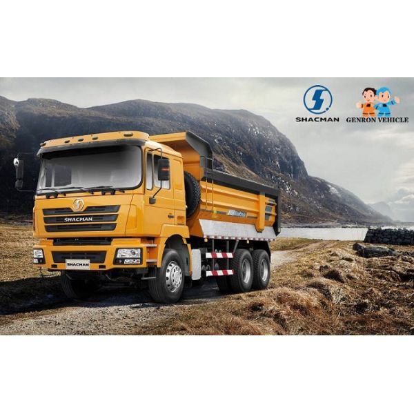 Трейлер самосвала Tipper цапфы бренда ЧЕЛОВЕКА SHACMAN F3000 для ладони и урожаев какао