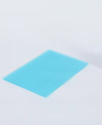 Twin Wall Polycarbonate Plastic Hollow Sheet Roofing Modern Outdoor Sunshine