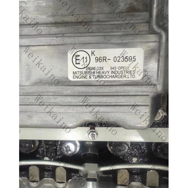 S4S-Dpeu2 Mitsubishi Diesel Engine 35.3kw 2250r/Min Mitsubishi 4 Cylinder Diesel