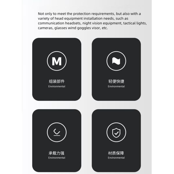 FAST Adjustable Head Circumference Tactical Helmet Military Grade Helmet