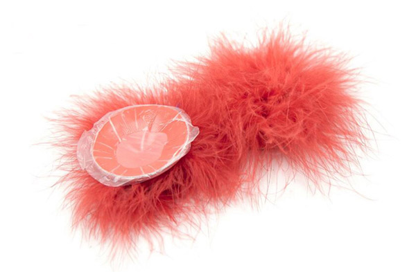 FN010 Wholesale Sexy Feather Sticker Round Invisible Silicone Breast Pasties