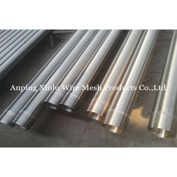 Johnson Stainless Steel Wedge Wire Screen Pipe Dewatering Sand Control 3-1/2
