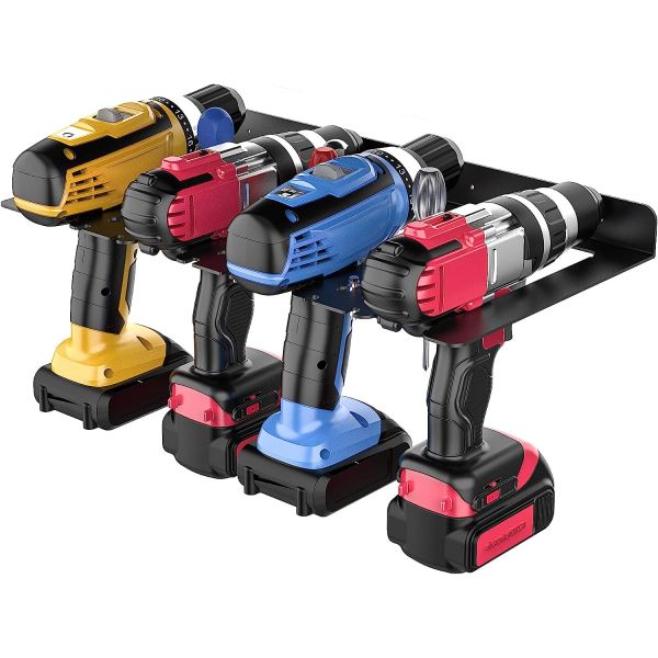 Ухоженная стойка для сверла и устройство для инструментов для сверла содержит 4 батареи для сверла 430 * 216 * 51 мм