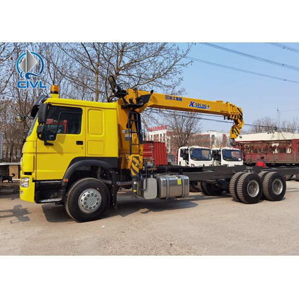 Total Lifting 12T Capacity Truck Mounted Crane Straight Boom crane with