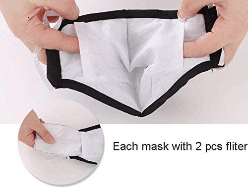 Travel Outdoor Cotton Face Mask Hospitals Food Processing Industry Use