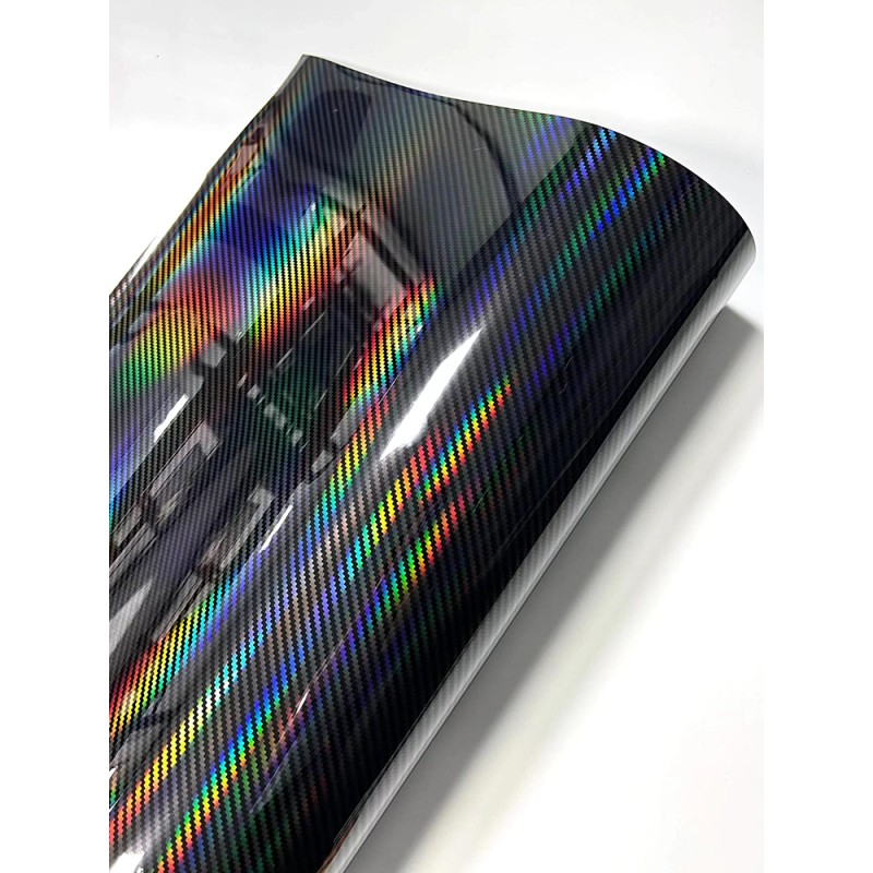 Air Release 5d Carbon Fiber Sticker Removable Glue Wrap Vinyl Film 13kg/Roll