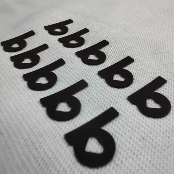 3D Silicone Custom Heat Transfer Logo Washable Heat Transfer Decals For Shirts