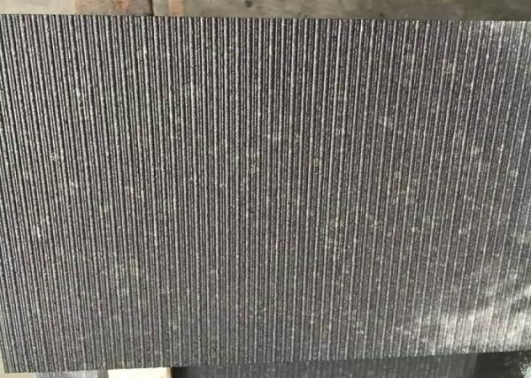 Black Basal Cobble Paving Bricks , Landscape Black Granite Paving Stones