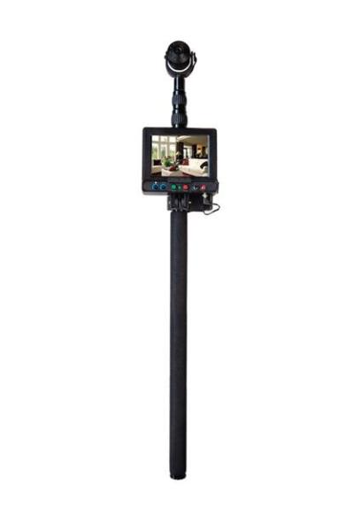 Camera detector, over head, camera retatale in 300°, HD CCD lens, stretch within 1~3 m, LE