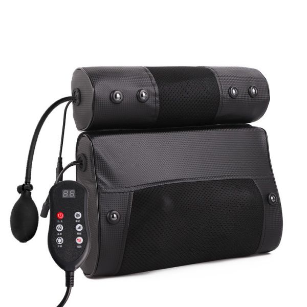 2023 Home Electric Neck Cushion Shiatsu Back Massager with Heat Function and Customized Logo Availabled Massage Pillow