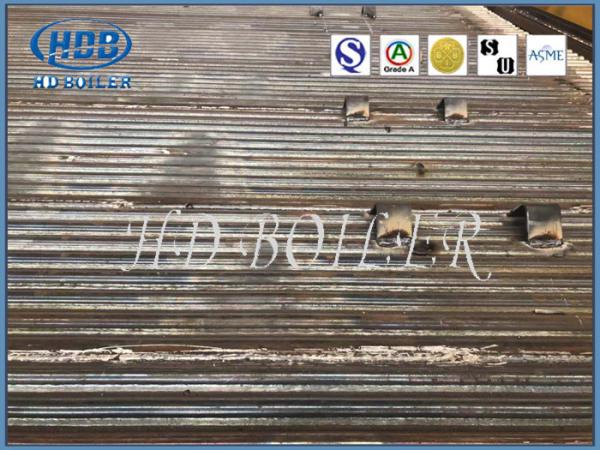 O aço de liga Pin Type Water Wall Panels, tubos da parede da água na caldeira para reduz a perda de calor