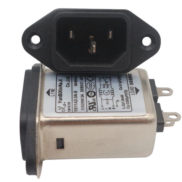 110v 220v Single Phase RFI Filter For Cooling Conditioner Equipment