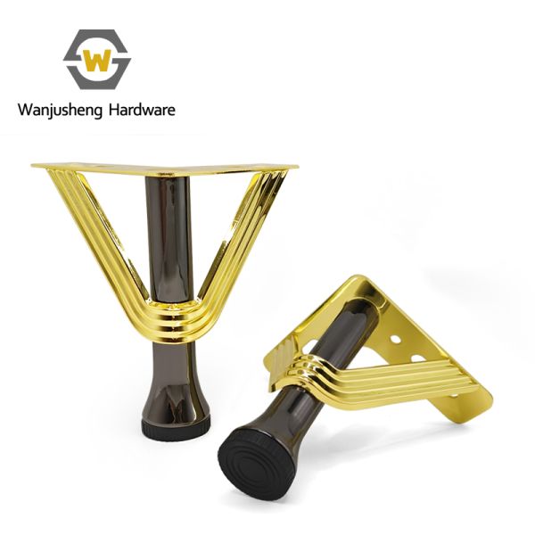 Light Luxury Metal Sofa Legs Versatile for Living Room - Coffee Table & Cabinet Support Legs Furniture Hardware Accessories